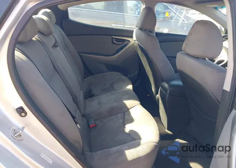 2012 Hyundai Elantra Gls (Ulsan Plant) from USA, damaged, VIN KMHDH4AE3CU258856